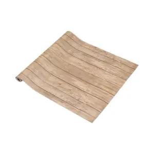 인테리어 마루 시트지 (브라운 5M) DK23무늬목 나무 우드 가구폼 포인트 식탁 필름