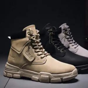 [RIZPICK]남성용 전술 워커 밀리터리 전투 부츠 캐주얼화 남성 신발
