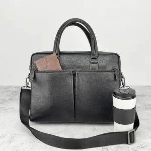 [RIZPICK]직장인 가죽 서류가방 남성 정장 브리프케이스 가방 숄더백