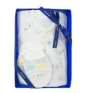 [롯데백화점]압소바 압소바 올리버 오가닉 배냇저고리+손싸개 A1B10101-A1B11201-G