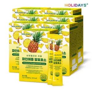 브로멜라인 리얼 파인애플 발효효소 30포 7박스 총 210포)
