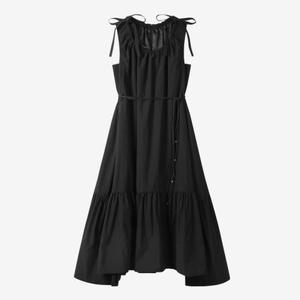 [롯데백화점]DEWL 숄더 리본 벨티드 원피스 L254MSE038