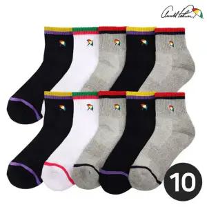 아놀드파마 여성 발바닥 파일 단목 두꺼운 스포츠 등산 양말 10켤레 세트