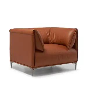 론다 이태리 천연면피 가죽 1인 소파 코스트코 잡화마켓2603