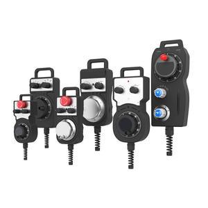 CNC 컨트롤러 공작 기계 수동 펄스 발생기 인코더 휴대용 모션 제어 시스템 비상 정지 전자 핸드휠