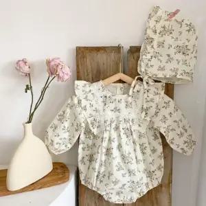 플라워로맨스 아동 204898 바디슈트 보넷세트