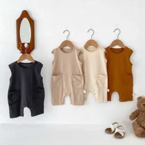 심플포켓 205364 우주복(66-90) 민소매 4색