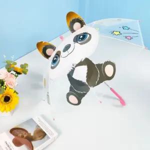 큐티 비닐 입체 유아 투명우산 초등학생 초등학생우산 유아우산 비