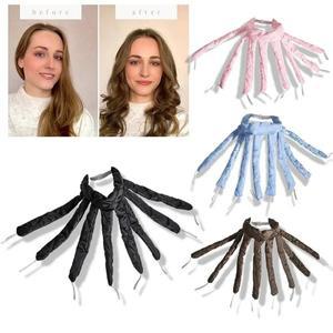 무열 헤어 컬러 열 없음 롤러 소프트 컬링로드 머리띠 편한 슬리핑 폼 컬 바 웨이브 이전 스타일링 도구