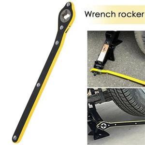 Car Auto Labor-Saving Jack Ratchet Wrench With Long Handle For Scissor Lug Tire