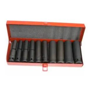 지니어스 롱임팩육각비트소켓세트 1/2x11-24mm 10pcs