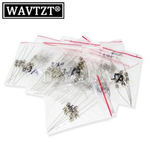 유리 퓨즈 슬로우 블로우 250V 3.6x10 T0.1A-15A 키트 세트 당 60 개 12 값 x 5 3.6x10mm
