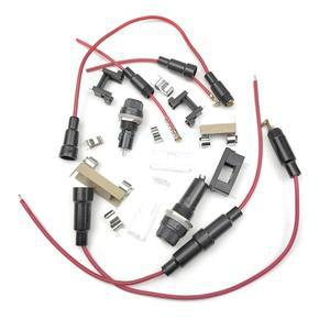 용수철 있는 와이어 베이스가 유리 퓨즈 튜브 거치대 BLX-A 클립 박스 5x20mm 6x30mm 10 개