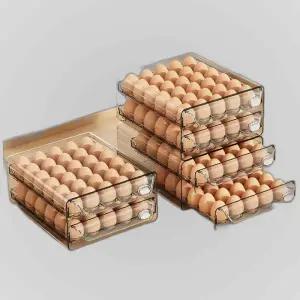 투명 계란 수납함 서랍형 주방 정리함