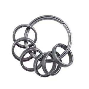 티타늄키홀더 맥아미 티타늄 원형 키링 키홀더 열쇠고리 세트 1P