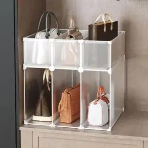 가방정리함 DIY 반투명 가방 진열 수납장(52x46x53cm)