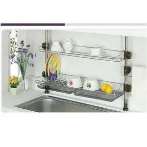 선반 주방용 기둥씽크 600 2단