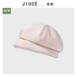 벨벳 버킷햇 따뜻한 패피 가을겨울 페도라 팔각 가벼운 도톰하고 DL4