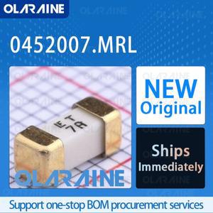 10/50/100개 0452007.MRL SMD  100% 새 표면 실장 퓨즈 72VAC 7A .0105ohms 452 NANO2