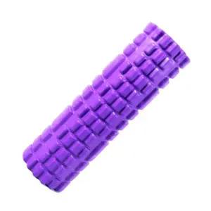 폼롤러 RA22TQ35 EVA 고급 돌기형 지압 스트레칭 롤러 퍼플