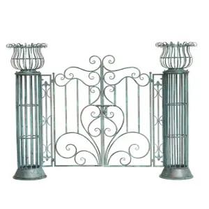 유럽풍 문 엔틱 정문 서랍 장미아치 주택 입구 대문 울타리