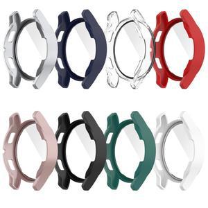 삼성 호환 갤럭시 호환 시계 4 40MM SM-R860 커버 프레임용 케이스 및 화면 보호기 고 PC 슬림