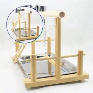 쌍문상회 조류장난감 새놀이터 새장 앵무새스탠드 횟대