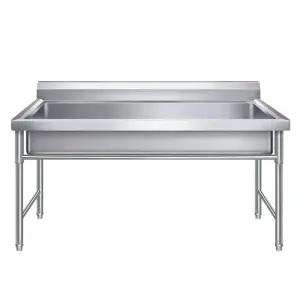 야외 싱크대 3구 3인 캠핑장 다용도 개수대 설거지