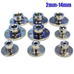 단단한 플랜지 커플링 모터 가이드 샤프트 커플러 커넥터, 2mm, 10mm, 1-2 개