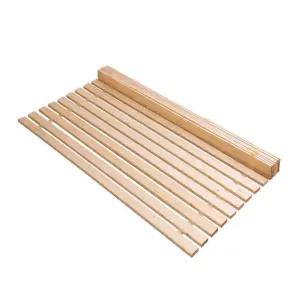 롤 침대 원목 프레임 깔판 베드 틈새 침대깔판 세로향