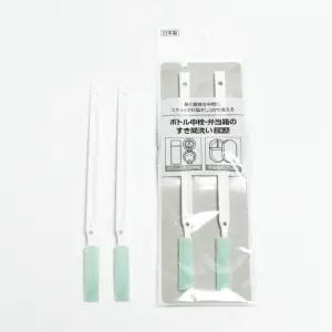 브러시 청소 보틀 텀블러 뚜껑 세척 2P 일본 솔 틈새솔