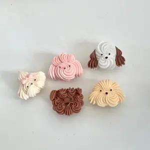 쿠키 꾸미기 선물 악세사리 입체 발렌타인데이 신발 머랭 신발꾸미기 별다꾸 세트 단추 댕댕이 강아지