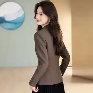 밴널스샵 오피스룩 캐주얼 여친 코트 작은 봄가을 짧은 재킷 작업복 정장 HO3