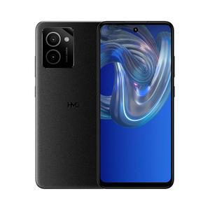 HMD 바이브 | Verizon, T-Mobile, AT&T 잠금 해제된 스마트폰 Android 14 2일 배터리 6.56인치 90Hz HD+ 디스플레이 6GB / 128GB 13MP 듀얼 카메라 미국 버전 Charbon