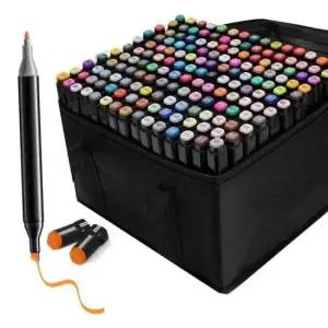 싸인펜 168색 마카펜 마커펜 드로잉펜 양쪽 트윈 미술