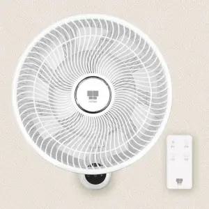 리모컨 벽걸이 선풍기 설치형 AC모터 상하좌우 조절 수면용 침실용 가정용 사무실 식당용 여름 폭염