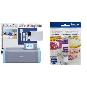 브라더 스캐너가 있는 스캔컷 SDX125E 전자 DIY 절단기 커스텀 스티커 제작 및 절단기용 딥컷 블레이드