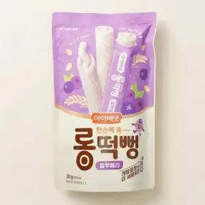 아이배냇 롱떡뻥 블루베리 30g