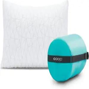 코프 홈 굿즈 오리지널 여행 및 캠핑 조절 베개 압축성 소재 자루가 있는 소형 룰트라 워셔블 커버가 중형