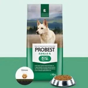 개간식 진돗개 토종견 춤형사료 프로베스트 독 진도 10kg