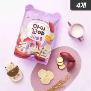 아이꼬야 퐁 고구마, 30g, 4개