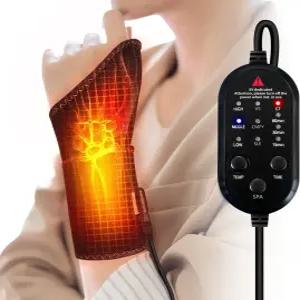 손목 을 위한 온열 마사지 패드 30초 빠른 랩 화씨 66160도섭씨 약 3070도 1590분 만에 자동 꺼짐 관절염에