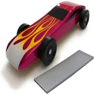 최대 속도! 파인우드 자동차 쉐이핑 바디 플렉스 웨이트 스톡 공식 스카우트 휠 액슬 포함 스포츠카 더비