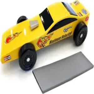 최대 속도! 파인우드 자동차 쉐이핑 바디 플렉스 웨이트 및 스톡 공식 스카우트 휠 액슬 포함 재미있는