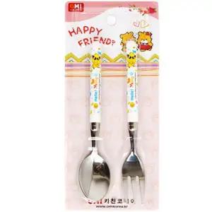 오미 망고 아동 수저포크세트