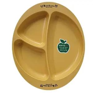 옥수수 국산 어린이 식기 타원 간식 접시 유아 식판 그릇