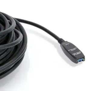 USB3.0 유전원 리피터장비 연장선케이블 네트워크 40M