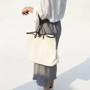 CCB420D여성 대용량 캔버스 토트백 데일리 사용 편리한 가방