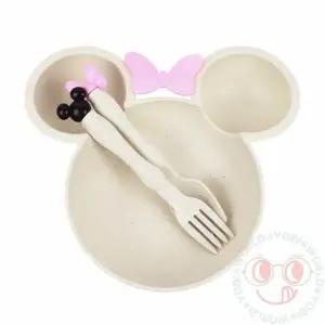 아기용 캐릭터 색깔 식기세트 유아 밥그릇 어린이 주방 용기 세트