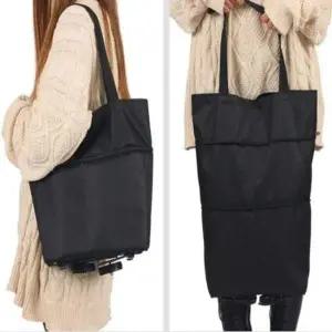 접이식 쇼핑 가방 장바구니 카트 대형 시장 이동식 바